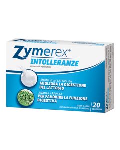 Zymerex Intolleranze Integratore Digestione Lattosio 20 Compresse