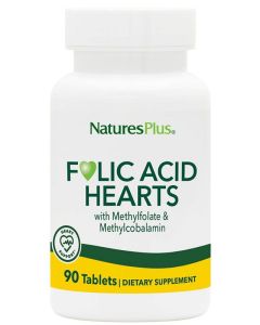 Folic Acid Hearts+b6 B12 90tav