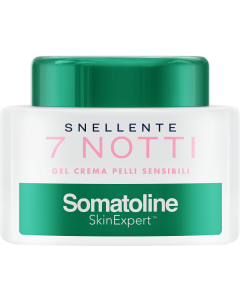 Somatoline Skin Expert Snellente 7 Notti Natural Gel-Crema Pelli Sensibili 400 ml