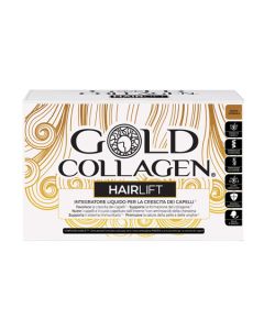 Gold Collagen HairLift Integratore Anticaduta 10 Flaconcini