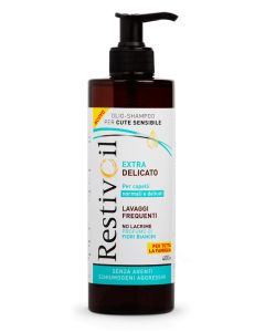 Restivoil Extra Delicato Olio Shampoo Capelli Normali e Delicati 400 ml 0%
