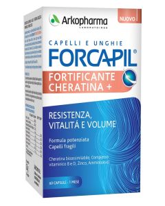 Arkopharma Forcapil Fortificante Integratore Alla Cheratina 60 Capsule