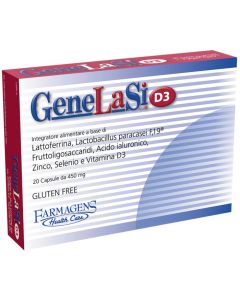 Genelasi D3 Integratore Fermenti Lattici 20 Capsule