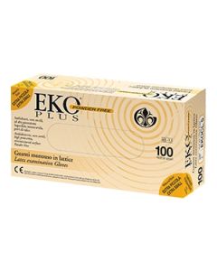 Guanto Lattice Ekocl 8 100pz