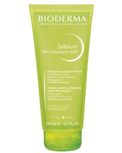 Bioderma Sebium Gel Moussant Actif Gel Detergente Purificante 200 ml