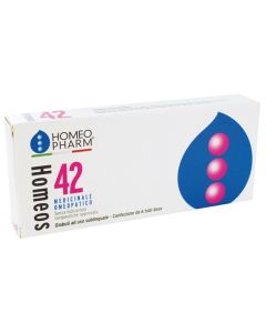 Homeos 42 Homeopharm Medicinale Omeopatico 6 Tubi Dose da 1 g