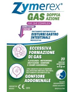 Zymerex Gas Doppia Azione con SE complex 20 Bustine