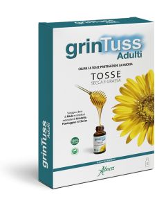  Aboca Grintuss Adulti Sciroppo Tosse Secca E Grassa 12 Flaconcini