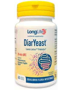 Longlife Diaryeast 60cps Veg