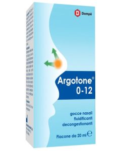 Argotone 0-12 Gocce Nasali Bambini Fluidificanti 20 ml