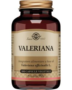 Solgar Valeriana Integratore Rilassante 100 Capsule Vegetali