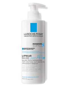 Lipikar Baume AP+M Light 400ml – Balsamo corpo leggero La Roche-Posay per pelle secca e atopica