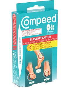 Compeed Cerotti per Vesciche Medio Formato Misto 10 Cerotti