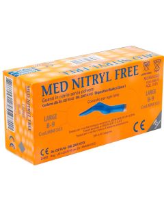 Guanti Nitrile S/polv l 100pz