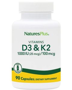 Vit D3/vit k2 1000 ui 90cps