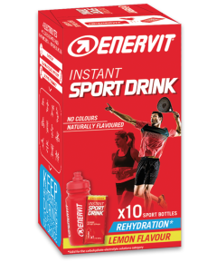 Enervit Istant Sport Drink Bevanda Ipotonica al Gusto Limone 10 Bustine