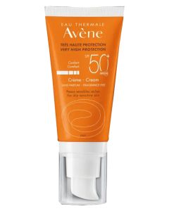 Avène Solare Crema Viso Senza Profumo SPF 50+ Protezione Molto Alta 50 ml