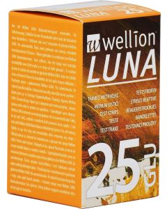 Wellion Luna Strisce Per Misurazione Glicemia 25 Strisce