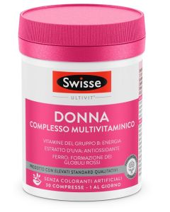 Swisse Donna Integratore Con Complesso Multivitaminico 30 Compresse