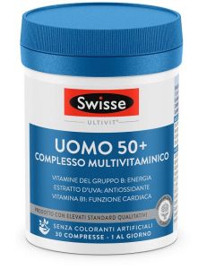 Swisse Uomo 50+ Integratore Multivitaminico 30 Compresse