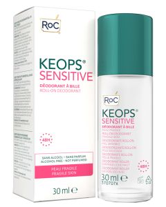 RoC Keops Deodorante Roll-On Sensitive Pelle Fragile 30 ml