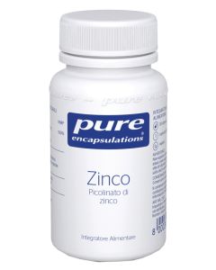 Pure Encapsulations Zinco Integratore Contro Sintomi da Raffreddamento 30 Capsule