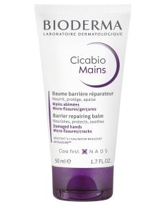 Bioderma Cicabio Mains Balsamo Riparatore Pelle delle Mani 50 ml