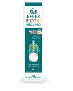 Gse Efferbiotic Rapid Integratore per il Sistema Immunitario 20 Compresse Effervescenti