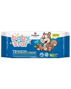 Babystar Salv Bebe' Popup 72pz