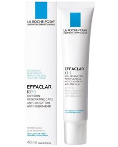 La Roche Posay Effaclar K+ Trattamento Rinnovatore Pelle Grassa 40 ml 100%