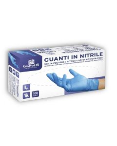 Guanti Nitrile Senza Polvere Misura Small 100 Pezzi