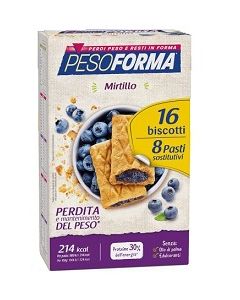 Pesoforma Bisc Mirtilli 16pz