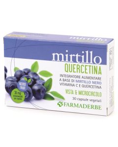 Mirtillo Quercetina 30cps Veg