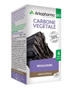 Arkocapsule Carbone Vegetale Integratore 40 Capsule