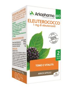 Arkocapsule Eleuterococco Integratore 40 Capsule