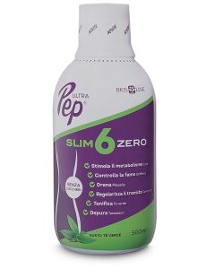 Ultra Pep Slim 6 Zero Tè Verde 500 Ml