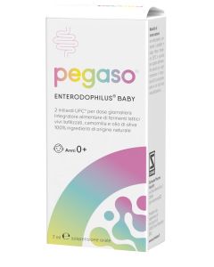 Schwabe Pharma Pegaso Enterodophilus Baby 0-3 anni Integratore Alimentare, 7ml