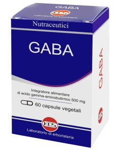 Kos Gaba 500mg Integratore Benessere Mentale Sonno e Stress, 60 Capsule