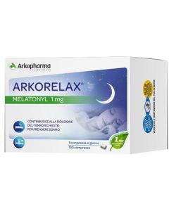 Arkorelax Melatonyl Integratore Per il Sonno con Melatonina 120 Compresse