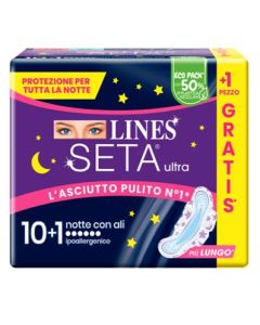 Lines Seta Ultra Notte cp 10+1