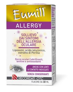 Eumill Allergy Gocce Oculari Per Sintomatologie Allergiche Flacone 10 Ml