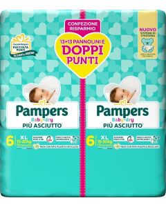 Pampers bd Duo Downcount Xl26p