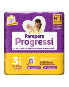 Pampers Prog Midi 27pz
