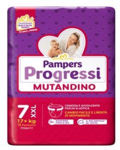 Pampers Prog Mut Xxl 15pz