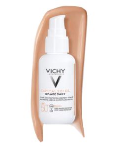 Vichy Capital Soleil Uv-Age Fluido Anti-Fotoinvecchiamento Colorato 50+SPF 40 ml