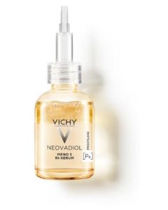 Vichy Neovadiol Siero Viso Bi-Fasico Anti Età Azione Globale su 5 Segni Della Menopausa Sulla Pelle 30 Ml
