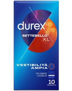Durex Settebello XL 10 Profilattici Extra-large