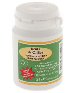 Uova Coturnix 120cps