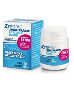 Zymerex Intolleranze Al Lattosio 15000 Integratore 60 Compresse