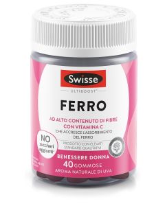 Swisse Ferro Integratore Ferro Con Vitamina C 40 Gommose